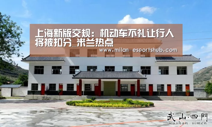上海新版交规:机动车不礼让行人将被扣分_米兰热点(图3) 米兰游戏
