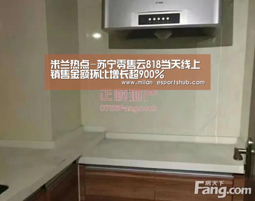 米兰热点-苏宁零售云818当天线上销售金额环比增长超900%(图2) 米兰官方